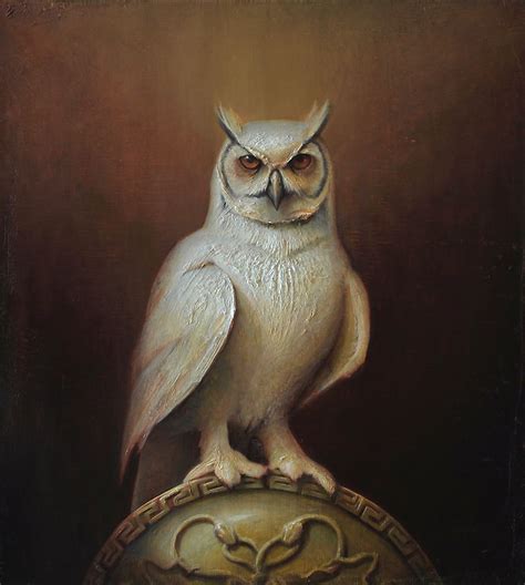 Luke Hillestad 'Owl of Athena' original art | My Site