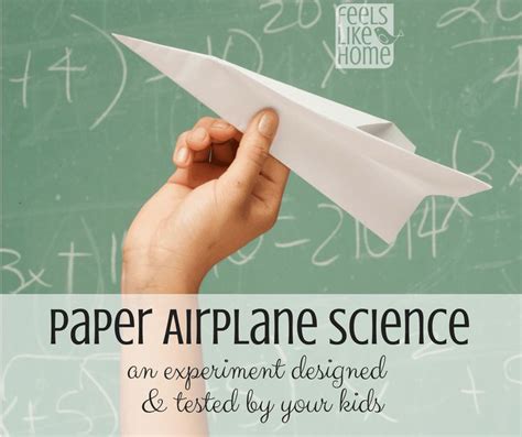 Paper Airplane Science – An Experiment Designed and Tested by Your Kids ...