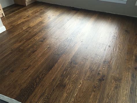 Dark Walnut Dura Seal Stain on White Oak Oak Wood Floors, White Oak ...