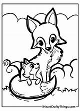 25 Easy Fox Coloring Pages 100% Free Printables sketch template