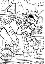 Pinocchio Coloring Pages sketch template