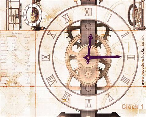 free wooden clock plans | Ahşap işleri, Steampunk