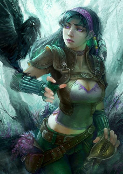Warlock Raven Queen Patron Naruto Characters, Dnd Characters, Fantasy ...