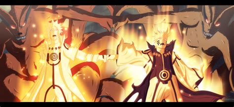 Naruto and Minato: Hokage Legacy 4K Ultra HD Wallpaper by NuclearAgent