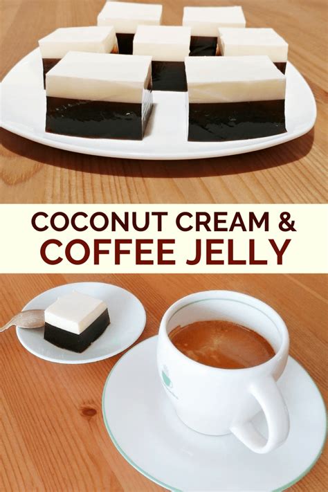 How to Make Multi-Layer Cocout Cream and Coffee Jelly