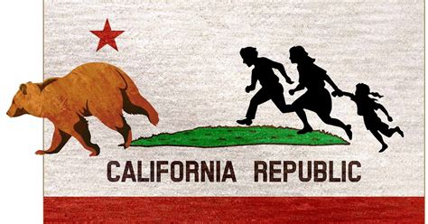 Bear Flag Museum: Running Away California Grizzly Bear Flag