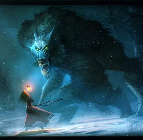 Frost Giant Werewolf | Werewolf art, Beauty and the beast art, Fantasy creatures