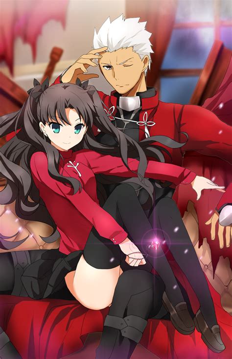 Rin and Archer - Rin Tohsaka Fan Art (39470490) - Fanpop