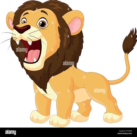 Cartoon Lion Roaring High Resolution Stock Photography and Images - Alamy