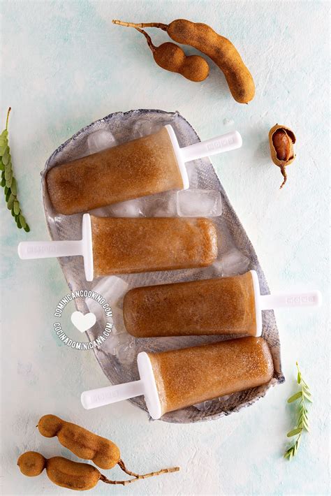 Paletas de Tamarindo [Receta + Video] Refrescante y Fácil