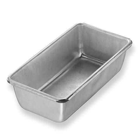 Chicago Metallic 45031 Glazed Individual Seamless Bread Pan, Aluminized Steel