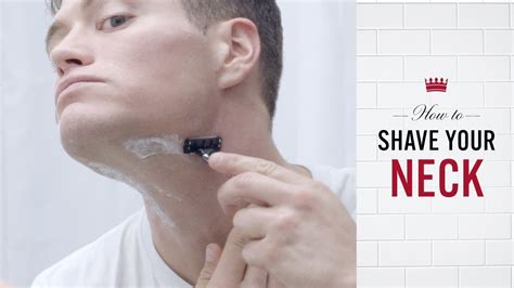 How to Shave Your Neck - YouTube