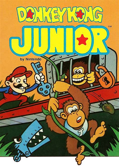 Donkey Kong Junior - Here’s the cover for the Atari versions # ...
