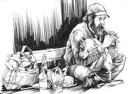 HOMELESS ART | Homelessness art, Sketches of people, Street art