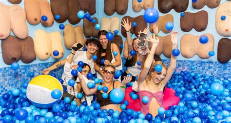 First Look: Boob-Themed Ball Pit At Ballie Balleson Shoreditch ...