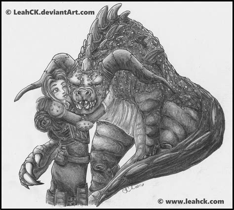 My Ol'Girl - Deathclaw by LeahCK on DeviantArt