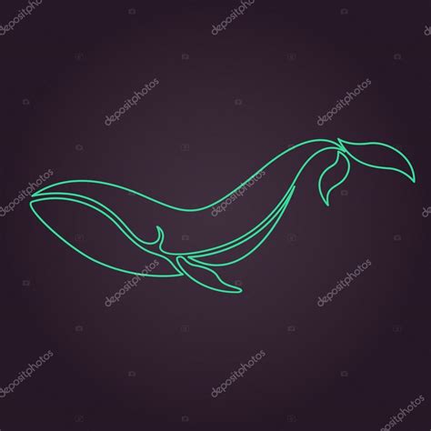 Whale logo vector Stock Vector Image by ©ilovecoffeedesign #78012546