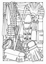 Coloring Page Domestic items  Free Printables Img 18440 sketch template