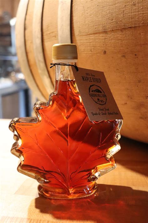 Maple Syrup - Big Maple Leaf — Harding Hill Farm