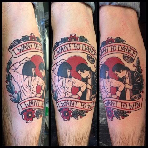 Everybody Be Cool With These Pulp Fiction Tattoos 90s Tattoos, Movie Tattoos, Pin Up Tattoos ...