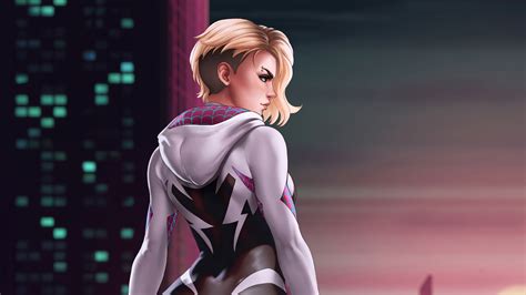 Spider Gwen Marvel Art [3840×2160] – HD Wallpapers