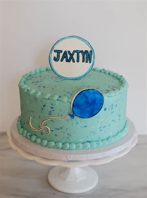 Sprinkle buttercream balloon cake | Balloon cake, Cake, Butter cream