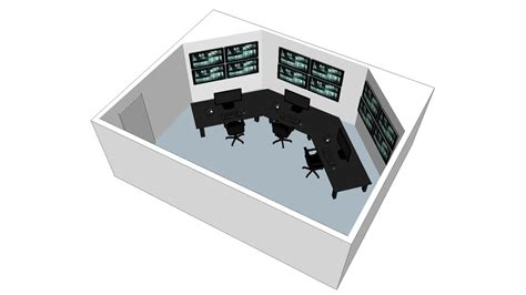 Surveillance Room | 3D Warehouse