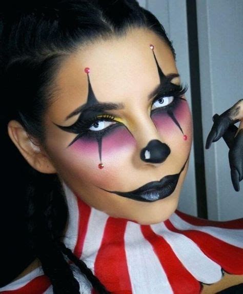 77 Easy Halloween Face Painting Ideas For Adults - Style Gesture | Halloween makeup clown, Face ...