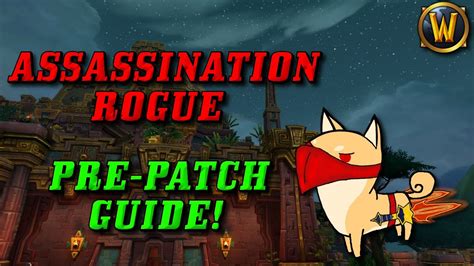 Shadowlands Pre Patch: Assassination Rogue Guide (And known changes!) - YouTube