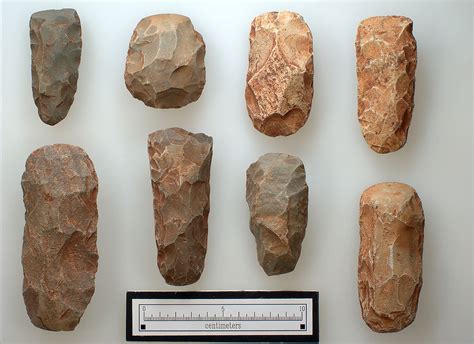 Chipped Stone Celts at Hardaway Site, Stanly Co., North Carolina