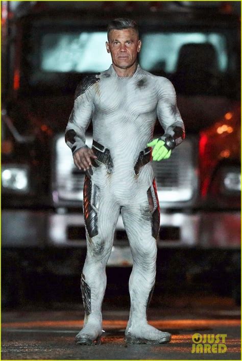 Josh Brolin Films 'Deadpool 2' in His Skin Tight Cable Costume!: Photo ...