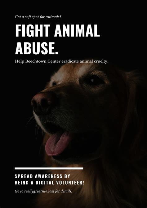 Free custom printable animal rights poster templates | Canva