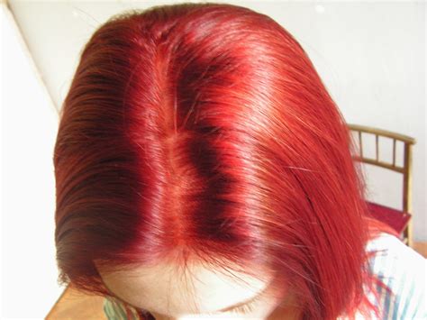 Misty's stuff | Beauty and Fashion Blog: HOTD: Bright, bright red; Dyed ...