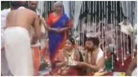 Nirmala Sitharaman's daughter gets married in Bengaluru. Watch