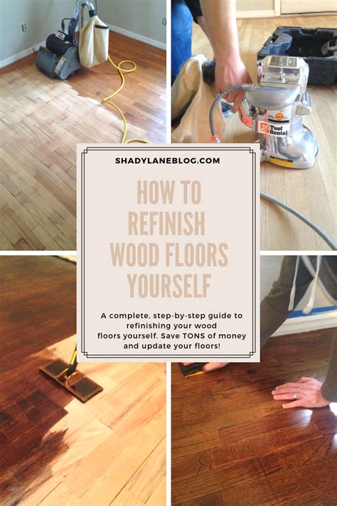 How to Refinish Wood Floors - a complete, step-by-step guide to ...