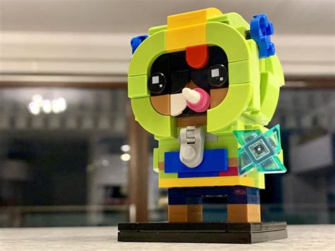 LEGO MOC BrickHeadz Brawl Stars Leon by ayoy | Rebrickable - Build with LEGO