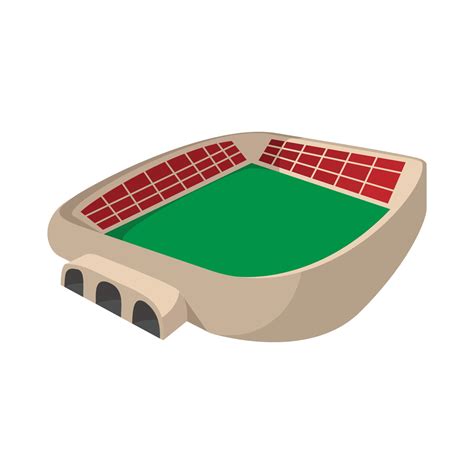 Sports stadium cartoon icon 14150491 Vector Art at Vecteezy