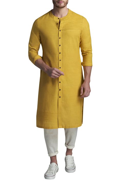 Buy Pintuck kurta with pants by Suta & Co - Men at Aza Fashions India Fashion Men, Nigerian Men ...