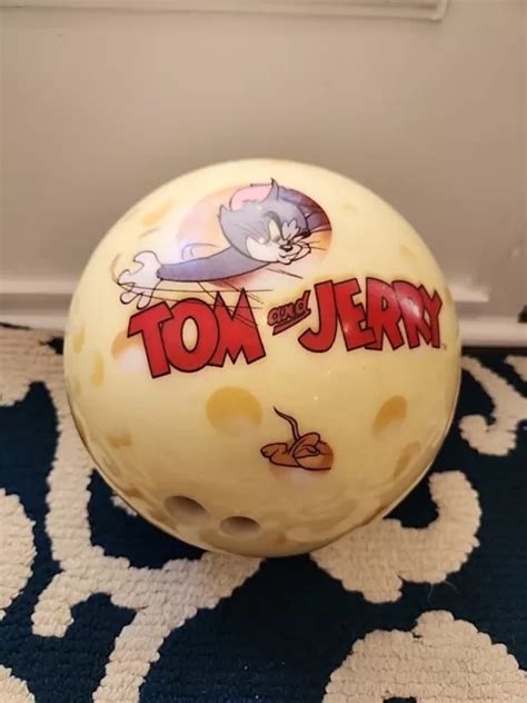 VINTAGE TOM & Jerry Cartoon Network Bowling Ball Brunswick Club $59.95 - PicClick
