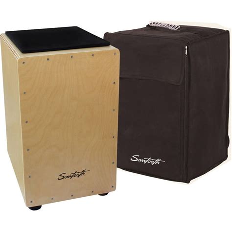 Beginners Professional Adjustable Durable Compact Music Cajon Drum Set Kit Box | Seat pads ...