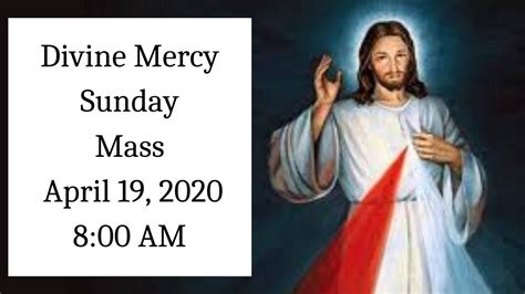 Divine Mercy Sunday Mass - YouTube