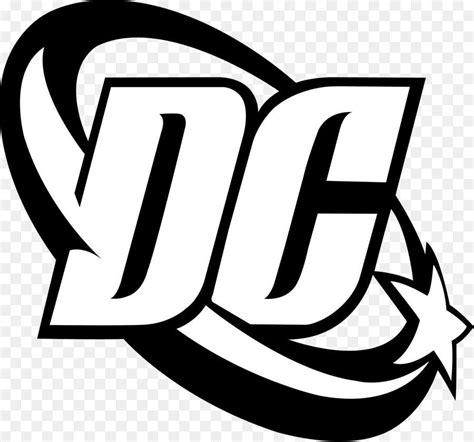 Black and White DC Comics Logo - LogoDix