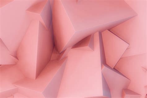 Abstract Pink 3d Background · Free Stock Photo