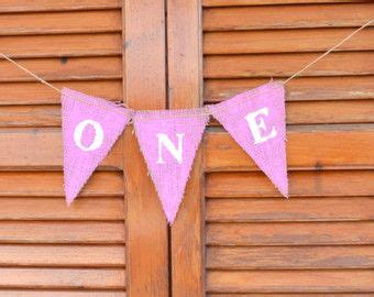 Girl ONE Banner Pink First Birthday Banner Heart Baby by Tochki Pink First Birthday, First ...