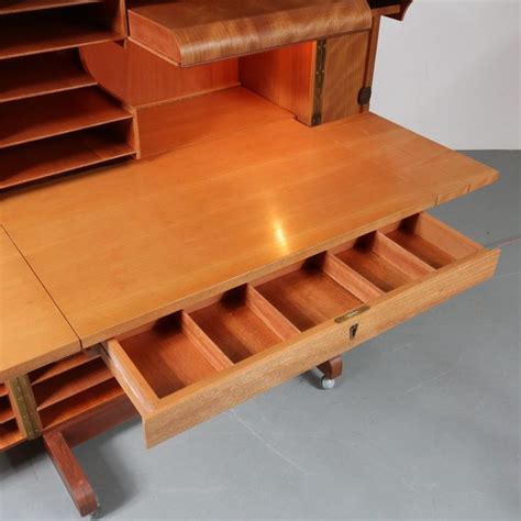 Mummenthaler and Meier "Magic Box" Foldable Desk / Working Station, 1950 | Foldable desk, Desk ...