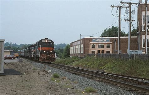 Special Passenger Train at Dover, NH (June 1987)