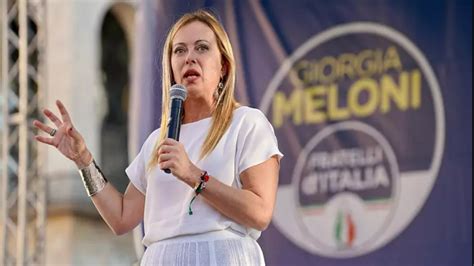 Giorgia Meloni: The far-right party leader set to be Italy's first female prime minister ...
