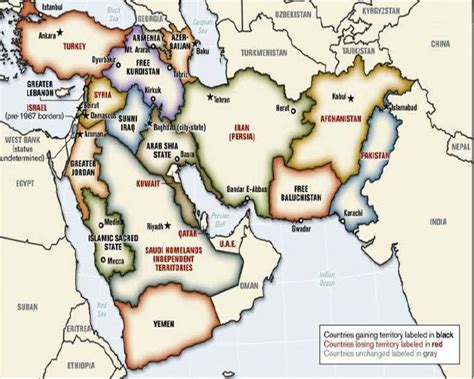 new middle east map - Politics/Current Events - ShiaChat.com