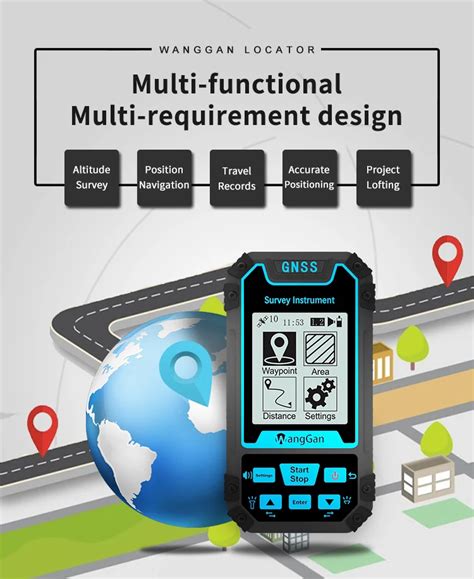 Gps Survey Equipment High Accuracy Gps Gnss Handheld Land Measurement ...