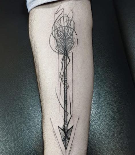 2017 trend Geometric Tattoo - 43 Amazing Arrow Tattoo Designs for Men and Women - TattooBlend ...